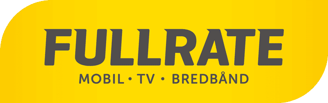 Fullrate logo i gul farve