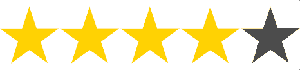 4/5 stjerner anmeldelse