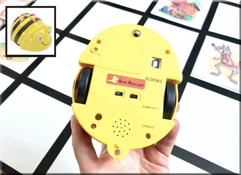 Bee-bot lærer de mindste at kode programmer
