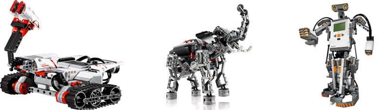 mindstorm robotter 3 stk
