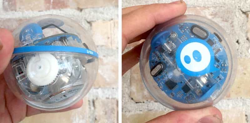 Sphero foto i hånd