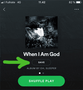 Spotify fylder meget på din mobil