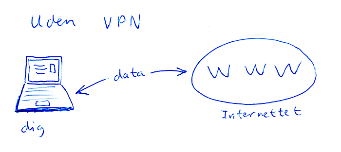 Log på nettet uden VPN